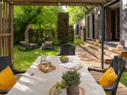 MOBILHOME 4 personnes - Cottage Taos 4p 2ch 2sdb Premium clim