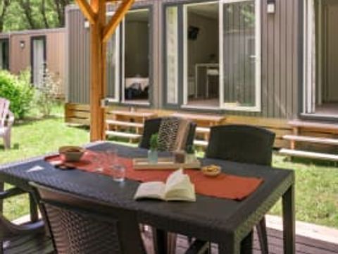 MOBILHOME 4 personnes - Cottage Papillon 4p 2ch 2sdb **** clim