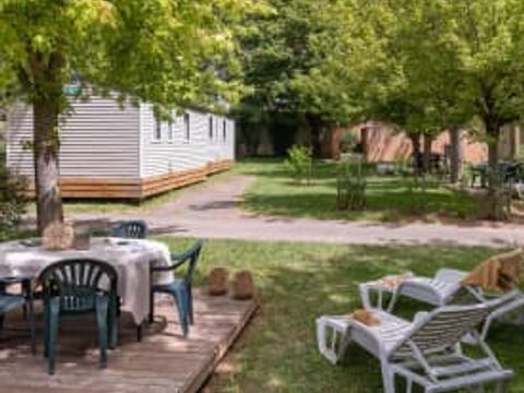 MOBILHOME 4 personnes - Cottage Castor 4p 2ch 1sdb ***
