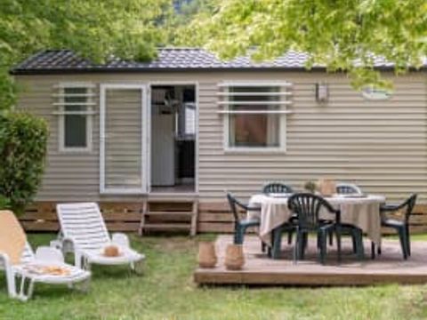 MOBILHOME 4 personnes - Cottage Castor 4p 2ch 1sdb ***
