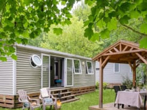 MOBILHOME 6 personnes - Cottage Coquelicot 6p 3ch 1sdb ***