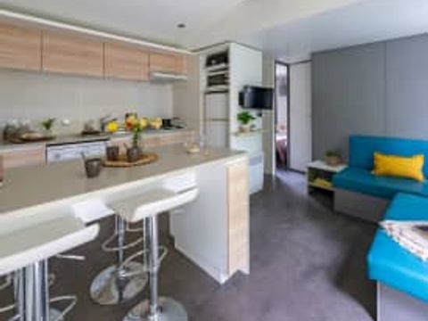 MOBILHOME 6 personnes - Cottage Coquelicot 6p 3ch 1sdb ***