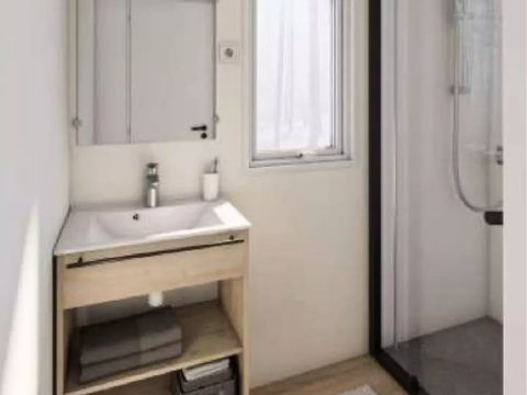 MOBILHOME 3 personnes - Cottage Confort 2 Pièces 2/3 Personnes Climatisé + TV