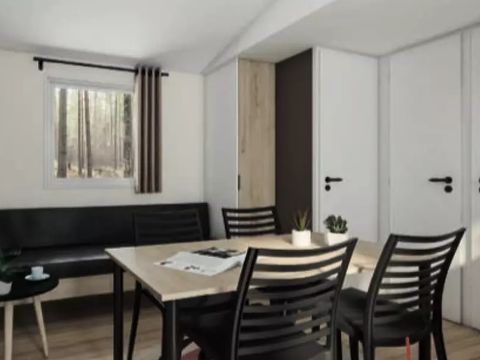 MOBILHOME 8 personnes - Cottage Confort 4 Pièces 6/8 Personnes Climatisé + TV