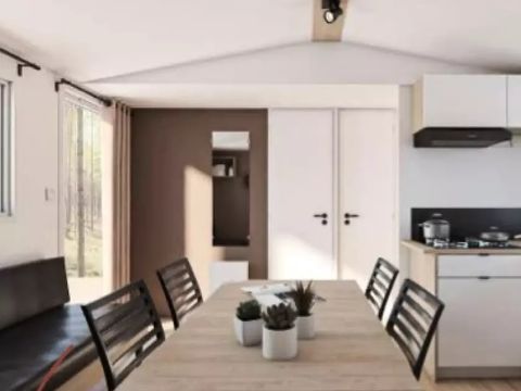 MOBILHOME 10 personnes - Cottage Confort 5 Pièces 8/10 Personnes Climatisé + TV