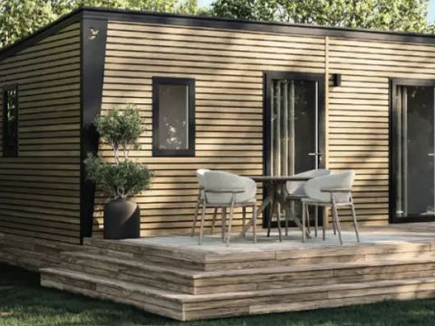 MOBILHOME 6 personnes - Cottage Confort 3 Pièces 4/6 Personnes Climatisé + TV