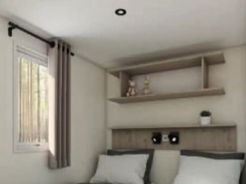 MOBILHOME 6 personnes - Cottage Confort 3 Pièces 4/6 Personnes Climatisé + TV