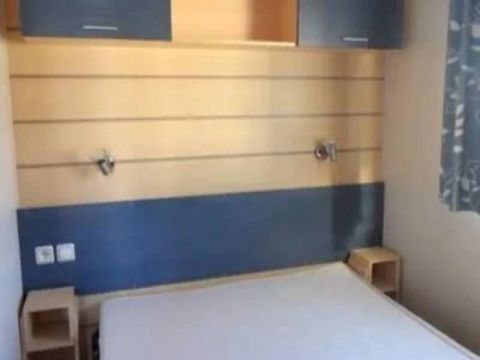 MOBILHOME 6 personnes - Mobil Home Aqua 2 Chambres 4/6 Personnes Terrasse semi-couverte