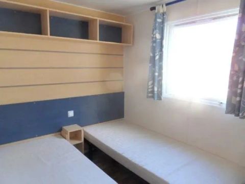 MOBILHOME 6 personnes - Mobil Home Aqua 2 Chambres 4/6 Personnes Terrasse semi-couverte
