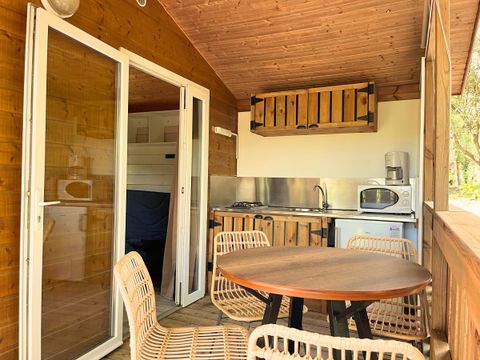 CHALET 4 personnes - Eco Cabane 2/4 Pers. 10m² + 6m²