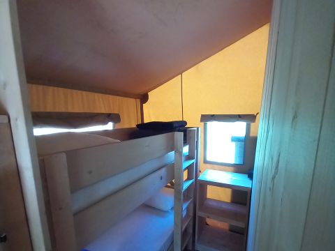 TENTE TOILE ET BOIS 4 personnes - Safari