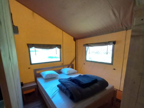 TENTE TOILE ET BOIS 4 personnes - Safari