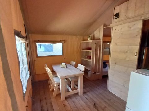 TENTE TOILE ET BOIS 4 personnes - Safari