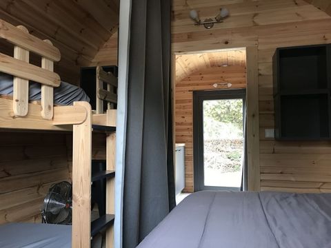 Unique 4 personnes - Hébergement Insolite - Tonneau 4pl - sans sanitaires