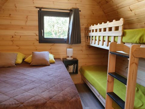 Unique 4 personnes - Hébergement Insolite - Tonneau 4pl - sans sanitaires