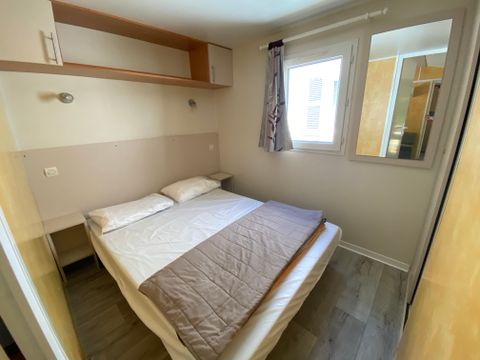 MOBILHOME 5 personnes - Résidence LOUISIANE  Confort 2 chambres avec terrasse couverte + TV