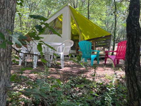 TENTE 4 personnes - lodge toilé