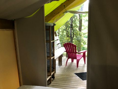 TENTE 4 personnes - lodge toilé