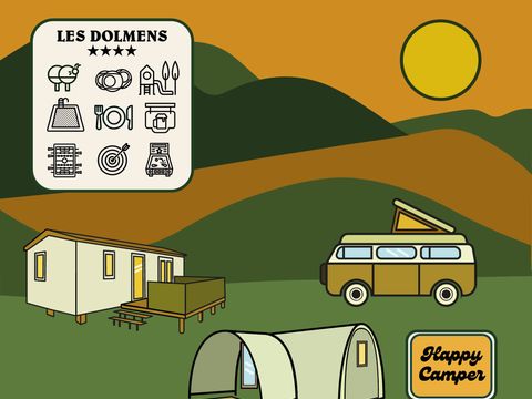 TENTE TOILE ET BOIS 4 personnes - Coco sweet (sans sanitaires, sans eau)