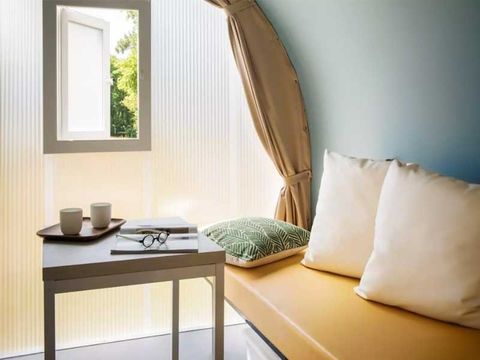 TENTE TOILE ET BOIS 4 personnes - Coco sweet (sans sanitaires, sans eau)