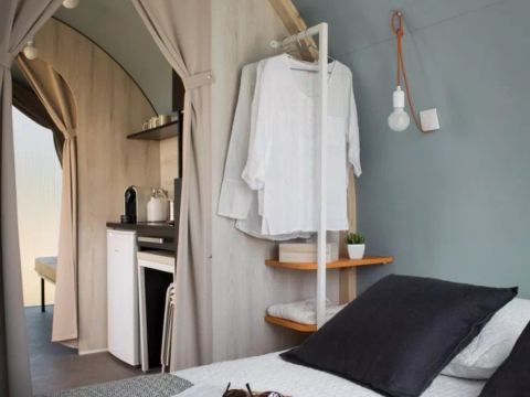 TENTE TOILE ET BOIS 4 personnes - Coco sweet (sans sanitaires, sans eau)