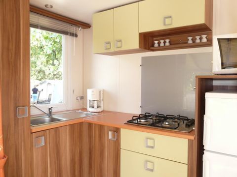 MOBILHOME 4 personnes -  PARADIS deux chambres  30 m², avec sanitaires