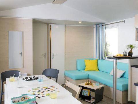 MOBILHOME 6 personnes - PREMIUM, trois chambres,  avec sanitaires