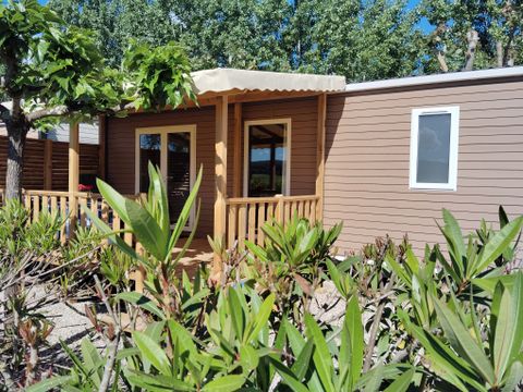 Mobilhome 4 personnes - PREMIUM deux chambres, avec sanitaires