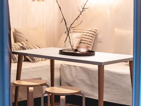 BUNGALOW TOILÉ 4 personnes - COCO PARADIS  15 m2 - 2 chambres samedi