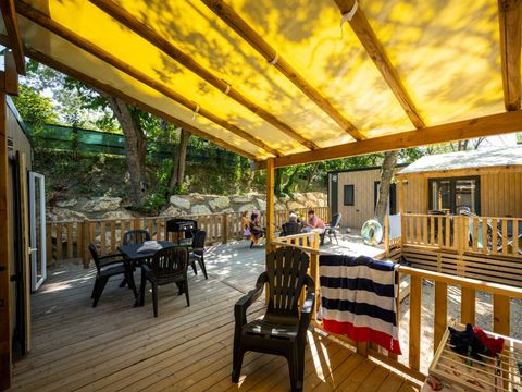 Mobilhome 8 personnes - 4 chambres Tribu Premium 66m² - climatisation / lave vaisselle