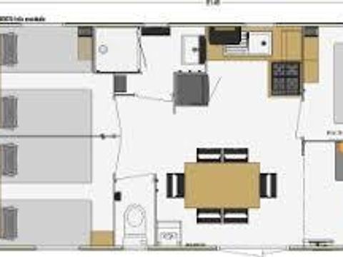 MOBILHOME 8 personnes - Lavande Plus