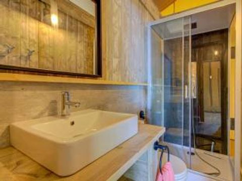 TENTE TOILE ET BOIS 4 personnes - Lodge Prémium 4 personnes