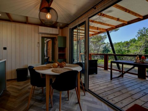 Mobilhome 4 personnes - Cottage Farniente 2 Chambres 2 salles de bain climatisé Premium