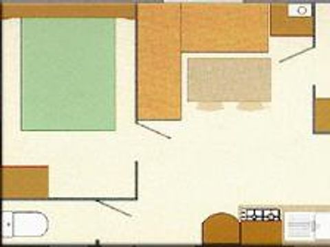 MOBILHOME 5 personnes - 2 chambres
