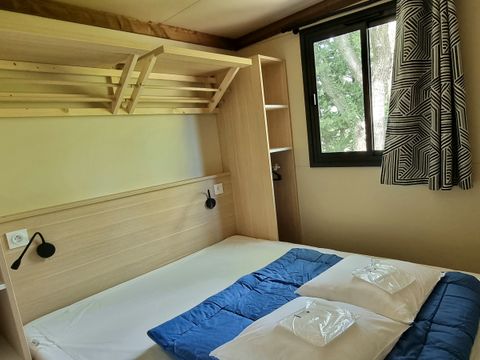 Chalet 6 personnes - Confort 35m² - 3 chambres - Climatisation - Terrasse semi-couverte