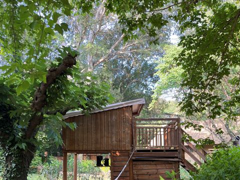 CHALET 2 personnes - Cabane Etoilée - avec WC et lave-mains - micro cuisine sans eau - sans douche