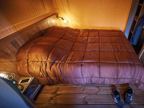 TENTE TOILE ET BOIS 5 personnes - Lodge Safari Nature (sans sanitaires)