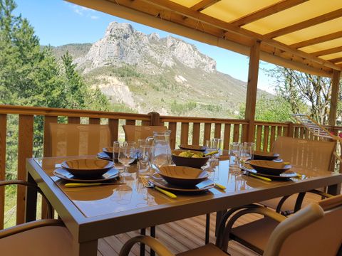 MOBILHOME 6 personnes - Espace Prestige+ Confort Jacuzzi - Climatisation TV MOBILHOME 6 personnes - Espace Prestige+ Confort Jacuzzi - Climatisation TV