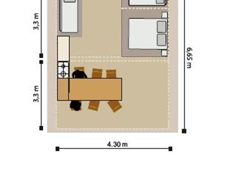 TENTE TOILE ET BOIS 5 personnes - Toilé Nature Luxe 32m² - Jacuzzi - 4 ad + 1 enf TENTE TOILE ET BOIS 5 personnes - Toilé Nature Luxe 32m² - Jacuzzi - 4 ad + 1 enf