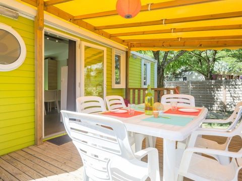 MOBILHOME 6 personnes - Espace Classic - Climatisation - TV vue jardin MOBILHOME 6 personnes - Espace Classic - Climatisation - TV vue jardin