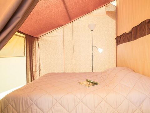 Tente en toile et en bois 5 personnes - Tente Ciela Nature - 2 chambres (sans sanitaire)