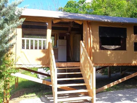 TENTE 5 personnes - Tente Ciela Nature Lodge SPA - 3 chambres - Cuisine équipée - Salle de bain