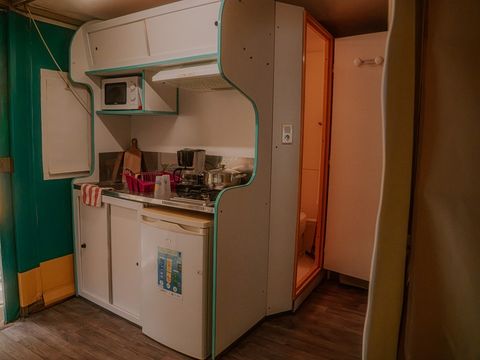Bungalow toilé 2/5 personnes - Pagan Standard 25m² - 2 chambres - Avec sanitaires