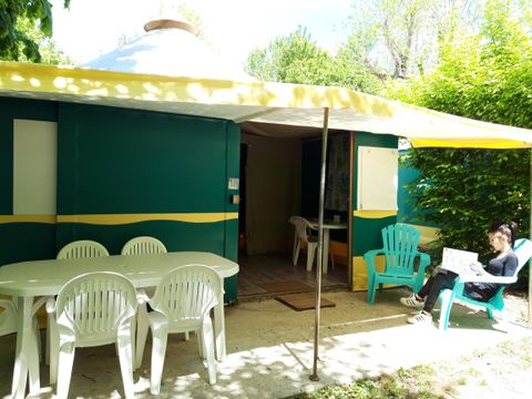 BUNGALOW TOILÉ 5 personnes - Bungalow toilé Pagan Standard 25m² - 2 chambres - avec sanitaires 2/5 pers