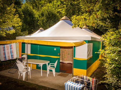 Bungalow toilé 2/5 personnes - Pagan Standard 25m² - 2 chambres - Avec sanitaires