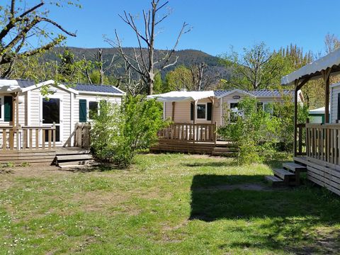 MOBILHOME 6 personnes - Mobil-home Mercure Confort 28m² - 2 chambres + terrasse couverte 4/6 pers