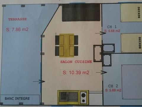 Tente en toile et en bois 2/5 personnes - Freeflower Standard 30m² - 2 chambres - Sans sanitaires
