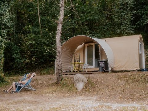 Bungalow toilé 2/4 personnes - Coco Sweet 16m² - 2 chambres - Sans sanitaires - Bord de rivière