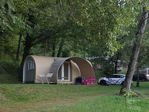 BUNGALOW TOILÉ 4 personnes - Coco Sweet 16m² - 2 chambres (sans sanitaires) - Bord de rivière 2/4 pers