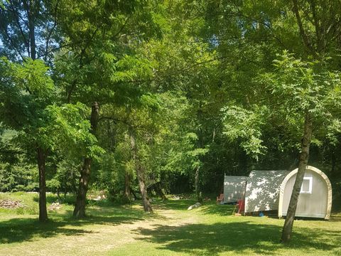 Bungalow toilé 2/4 personnes - Coco Sweet 16m² - 2 chambres - Sans sanitaires - Bord de rivière